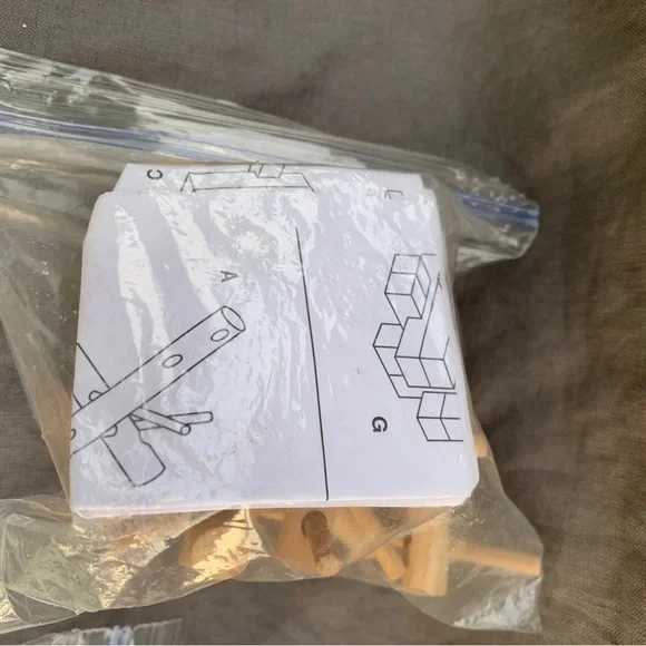 5 Vintage Wood Puzzles - Brain Teaser - Barrel - Ship - IQ Challenge Jigsaw Game - Picture 7 of 8